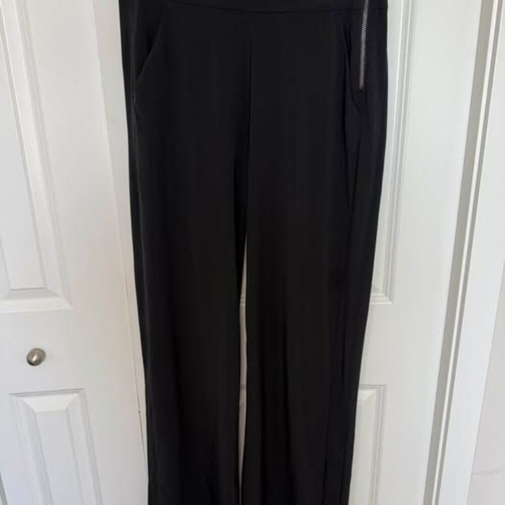 Athleta Gramercy Track Wide Leg Pant size 6 Tall